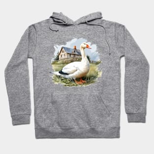 White Goose Hoodie